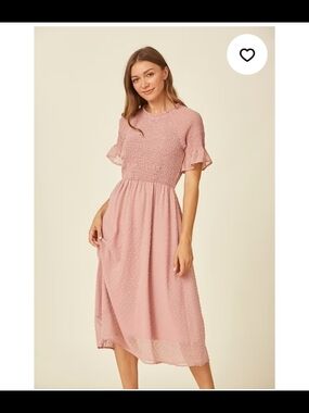 Tea N Rose Boutique Midi Dress